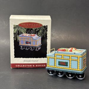 Hallmark Collections Series 1995 Yuletide Central Tender Train Car Ornament #2